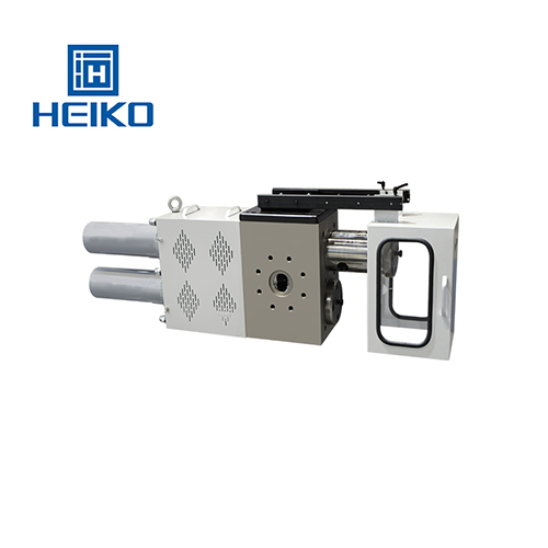 双柱四工位换网器